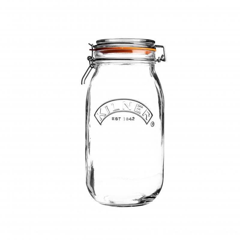 Kilner Round Clip Top Jar Clear Glass - Image 14