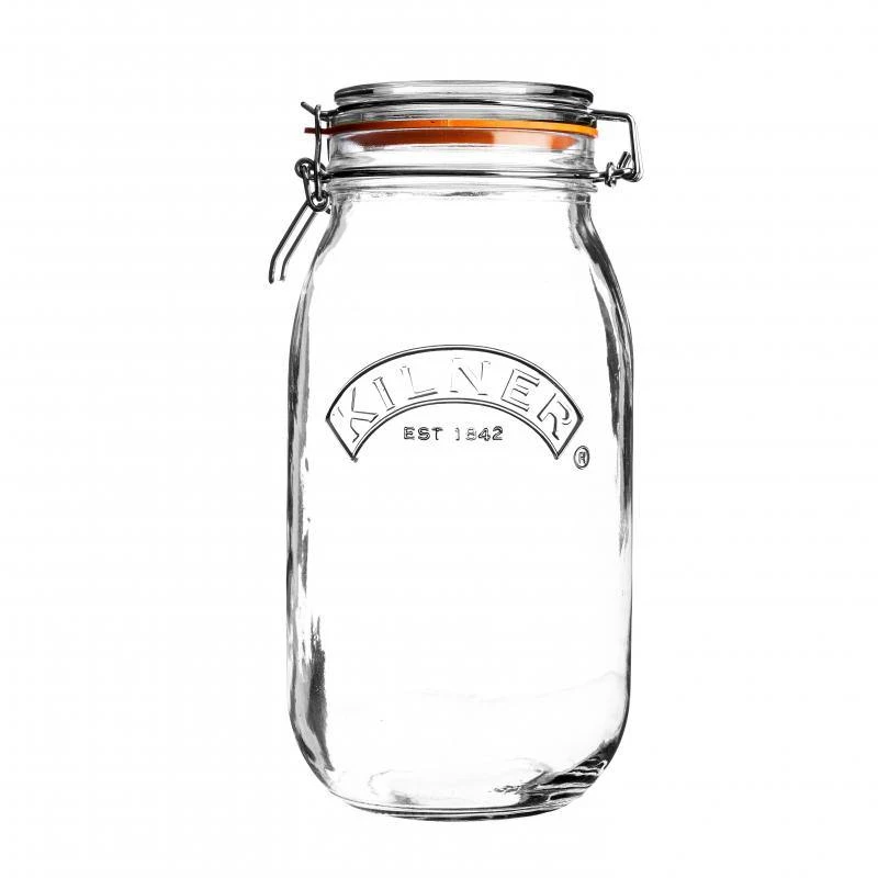 Kilner Round Clip Top Jar Clear Glass - Image 16