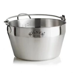 Kilner Original Stainless Steel Jam Pan Silver
