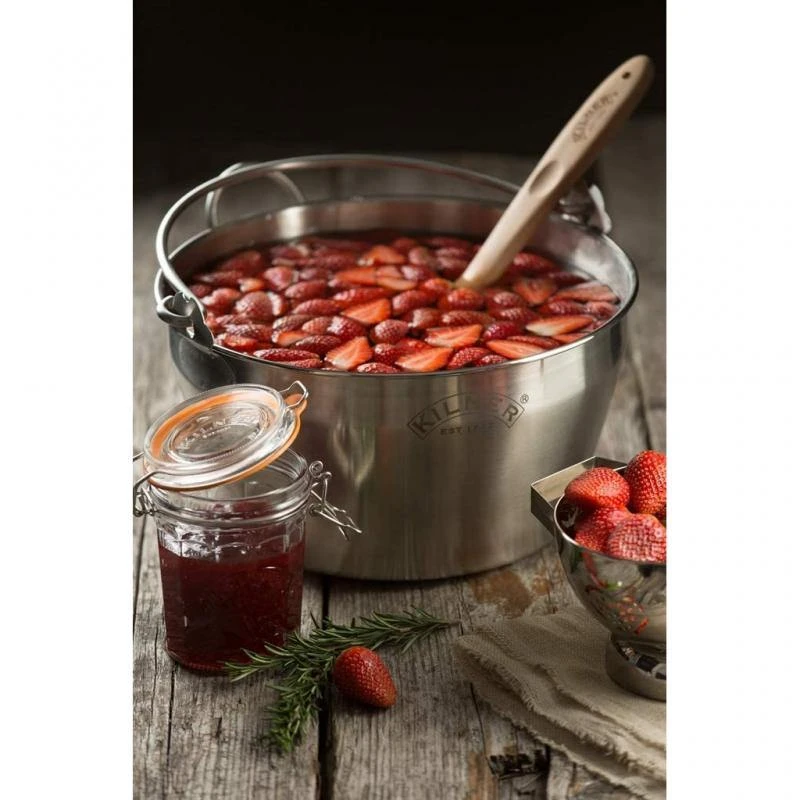 Kilner Original Stainless Steel Jam Pan Silver - Image 2