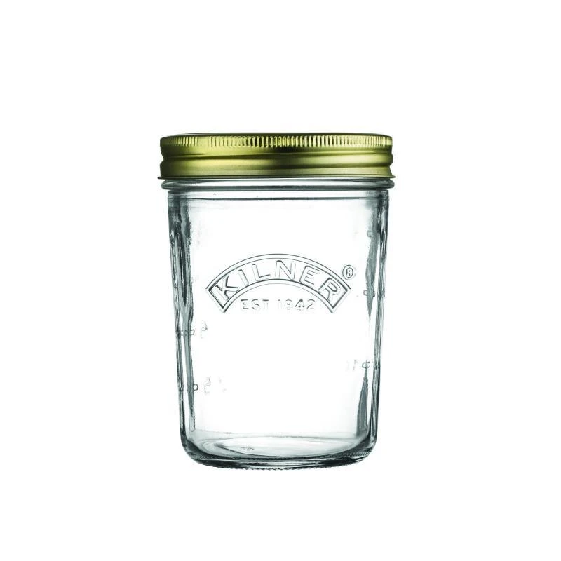 Kilner Wide Mouth Preserve Jar Clear Glass