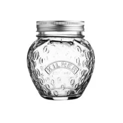Kilner Strawberry Fruit Jar Clear Glass
