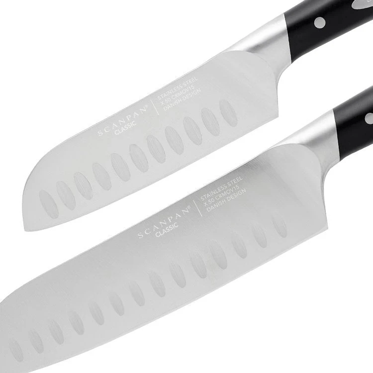 Scanpan Classic 2pc Santoku Knife Set - Image 2
