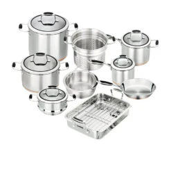 Scanpan Coppernox 9pc Cookware Set