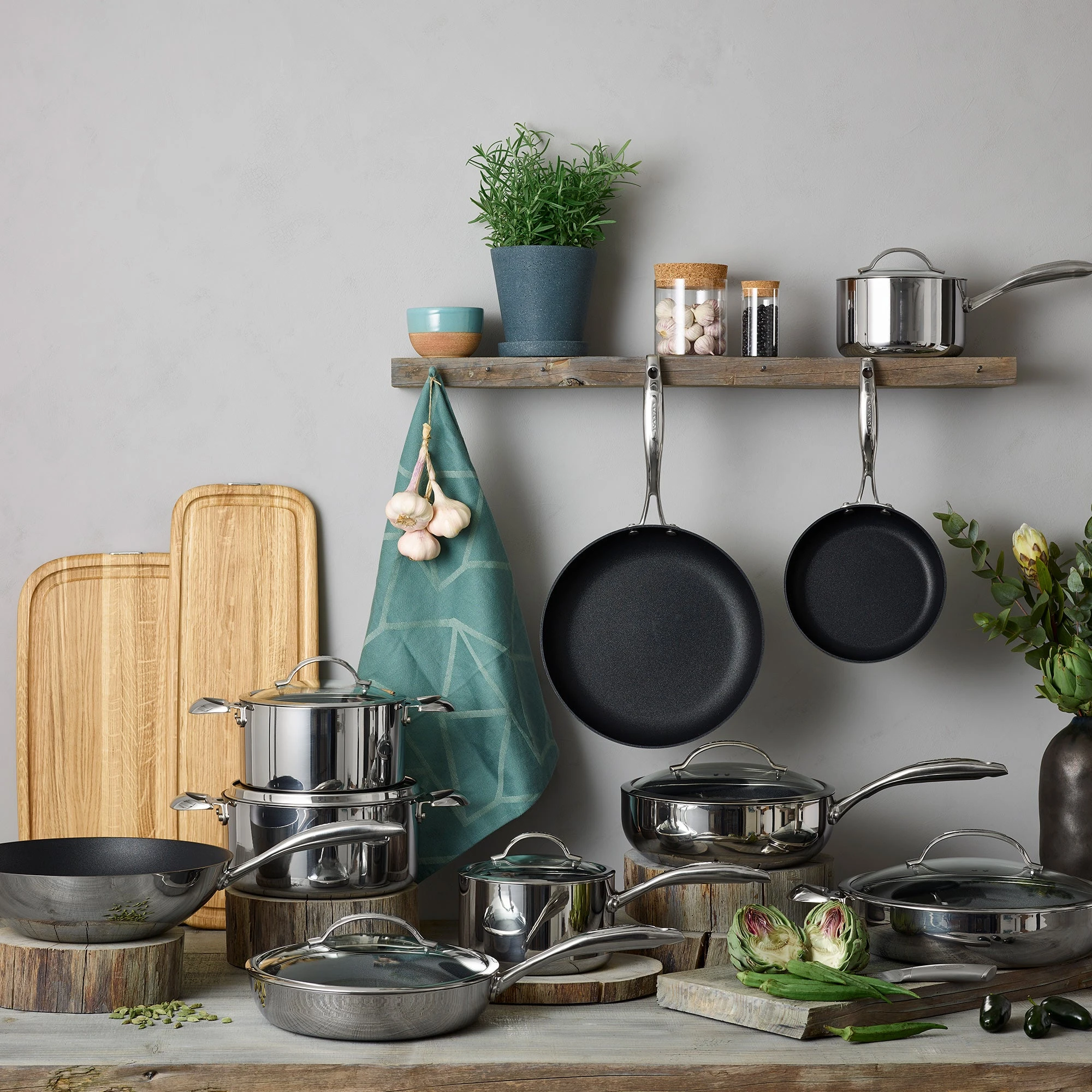 Scanpan HaptIQ Saute Pan 28cm - Image 4