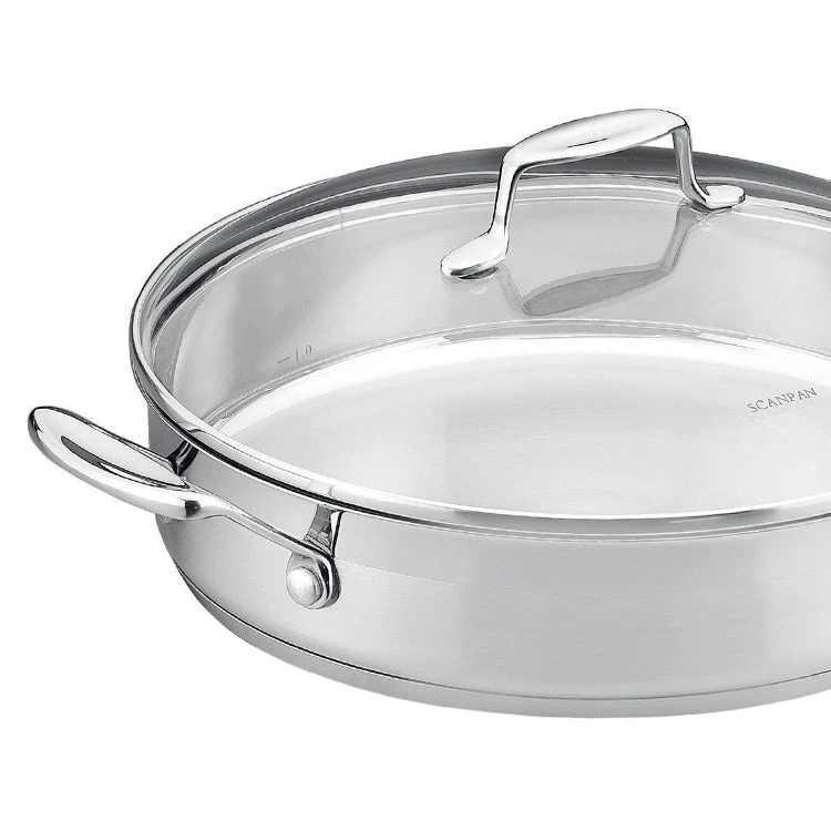 Scanpan Impact Saute Pan W/ Lid 28cm - Image 2