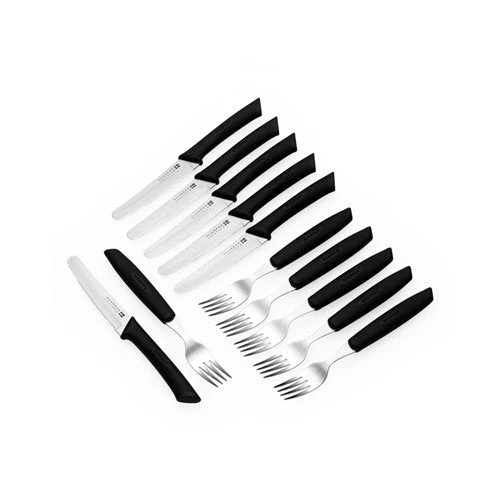 Scanpan Spectrum 6pc Steak Knife Set Black - Image 4