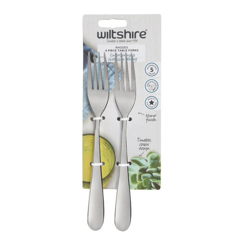 Rhodes Table Forks 4 Piece Set - Image 2