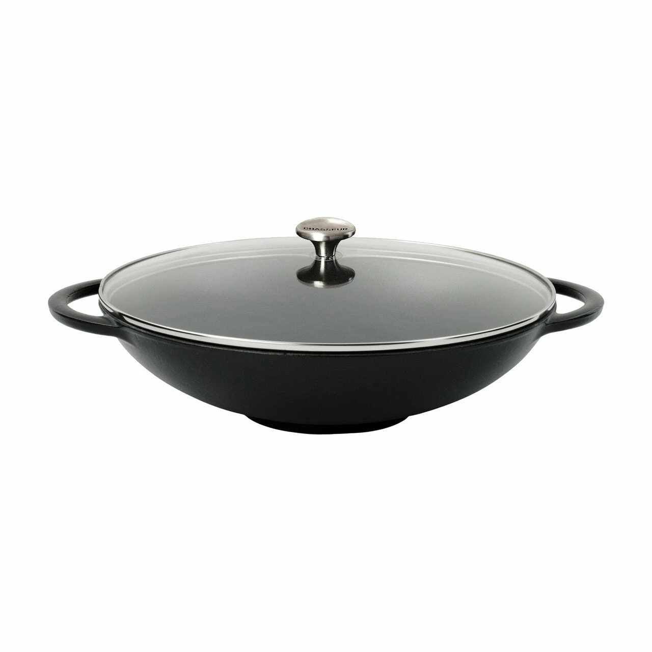 37cm With Glass Lid Wok - Image 2