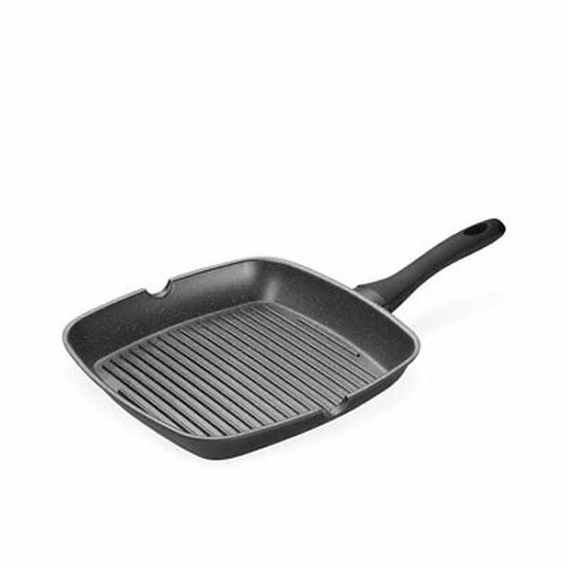Pyrolux Pyrostone 2pc Frypan 26cm & Grill Pan 28cm - Image 3
