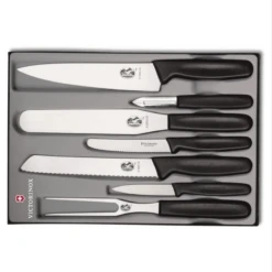 Victorinox Victorinx Kitchen Set Nylon Black Knife