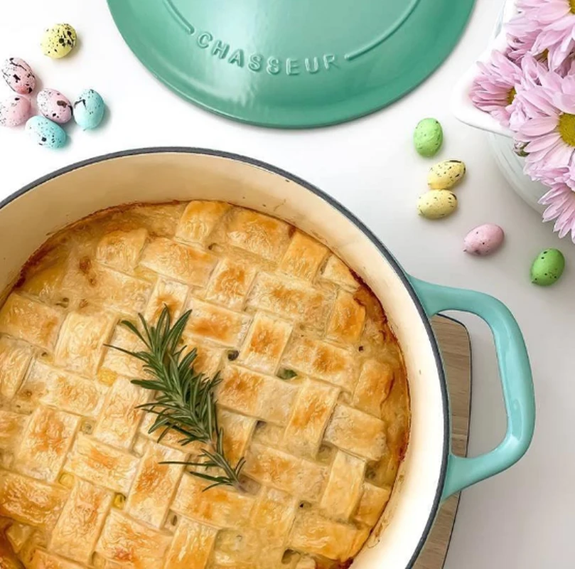 Round French Oven - Peppermint - Image 6