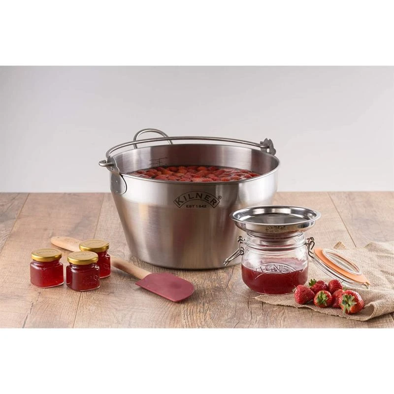 Kilner Original Stainless Steel Jam Pan Silver - Image 3