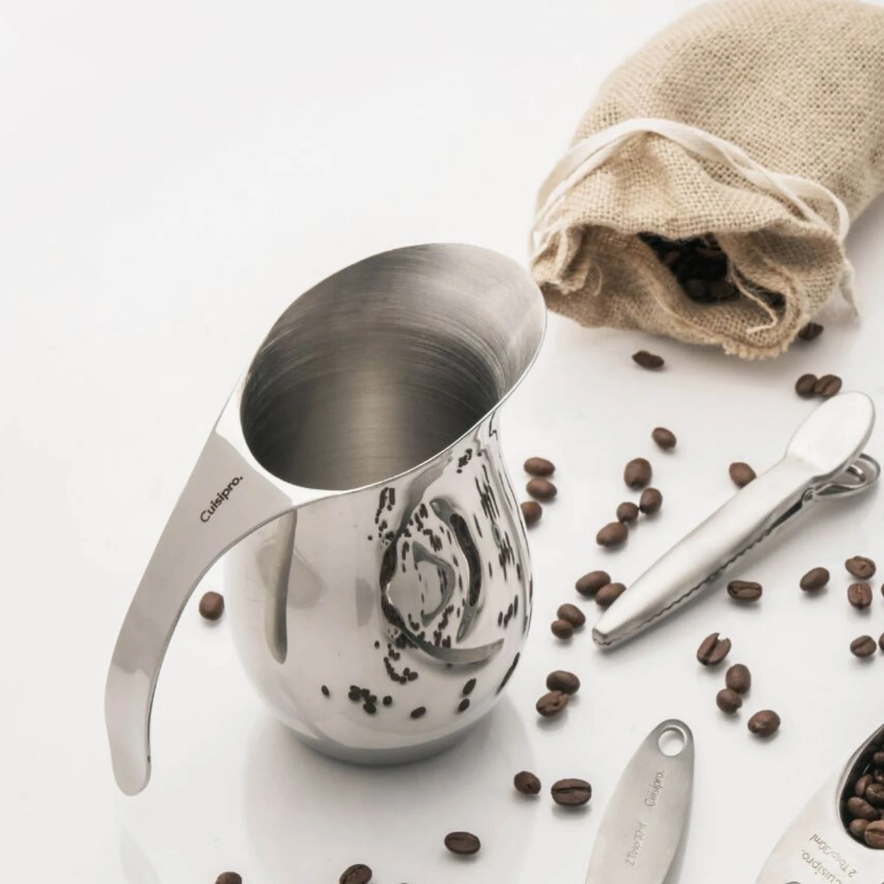 Cuisipro Frothing Pitcher 600ml Stainless Steel - Image 4